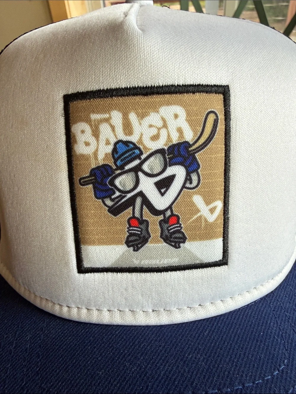 Bauer Hatwith Hockey Patch. Never  worn